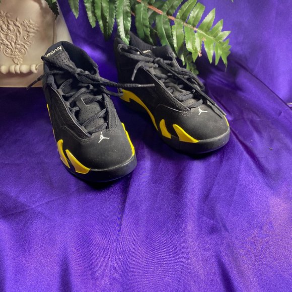 Jordan Other - 📌Jordan 14 Retro Thunder signature shoe Size 3Y